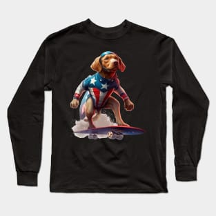 Superhero Dog Long Sleeve T-Shirt
